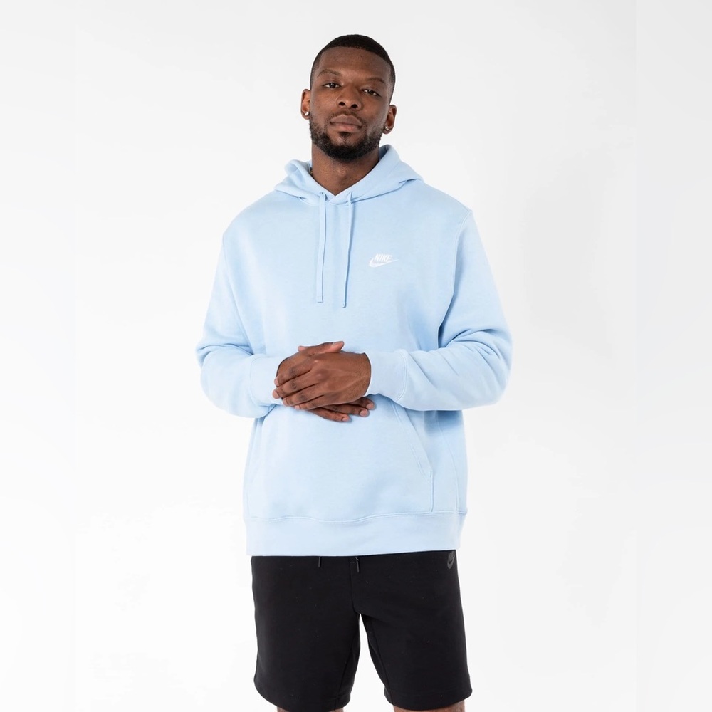 Nike Light Blue Hoodie
